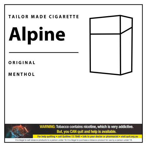 Alpine Original Menthol