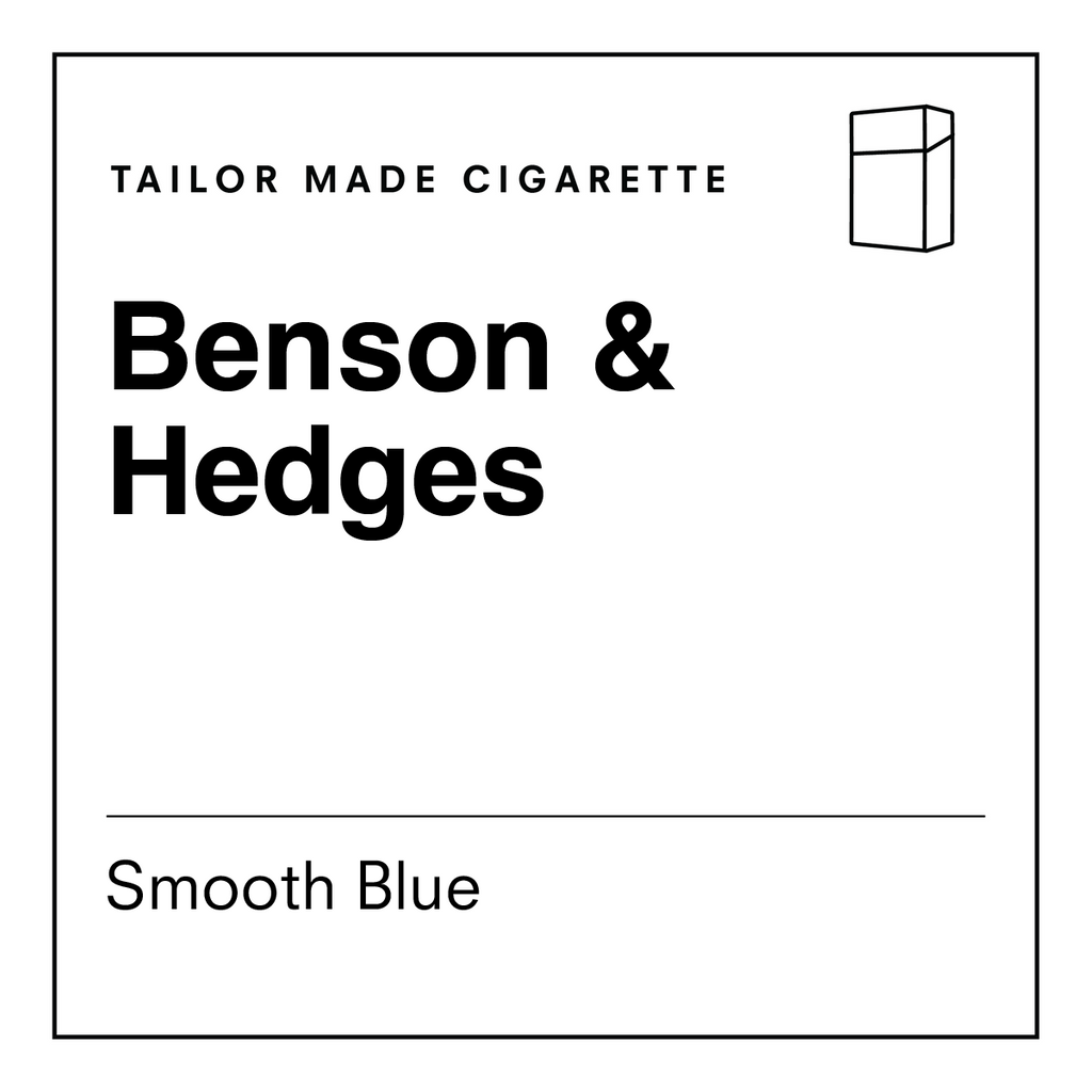 Benson & Hedges Firmer Feel Filter Smooth Blue Cigarettes Benson & Hedges Firmer Feel Filter Smooth Blue Cigarettes