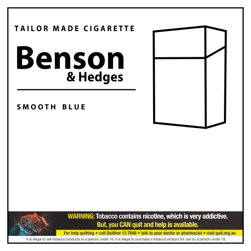 Benson & Hedges Smooth Blue