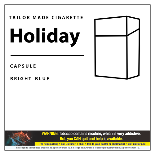 Holiday Capsule Bright Blue