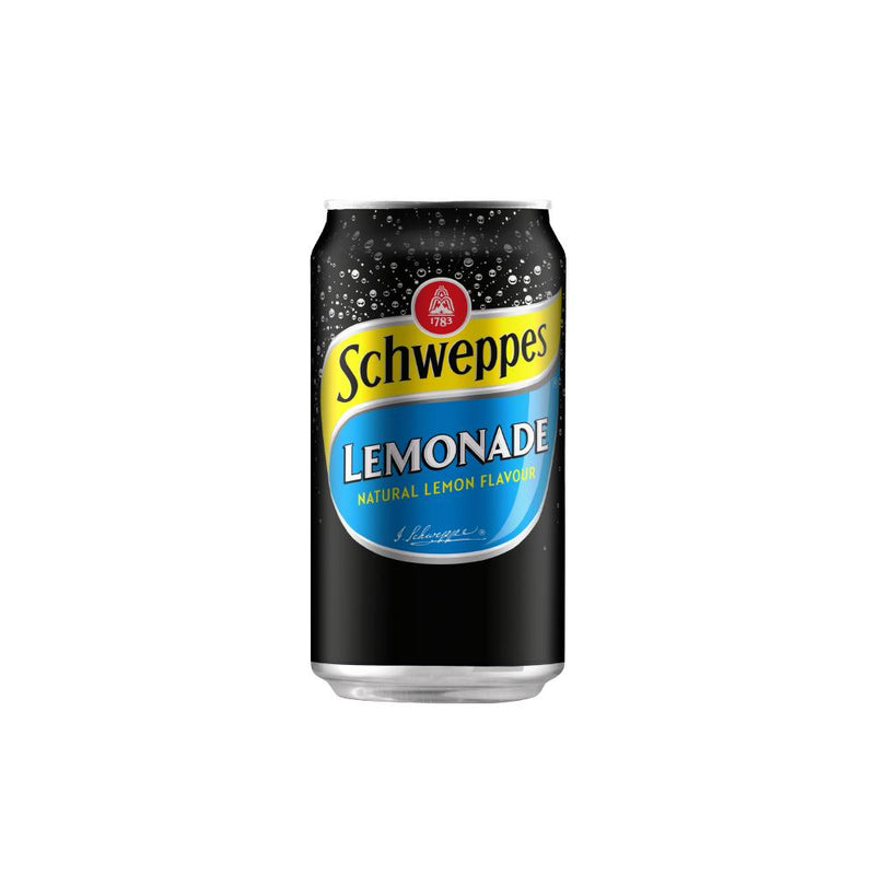 Schweppes Lemonade 375mL Cans (or similar)