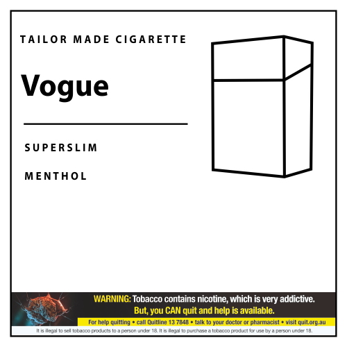 Vogue Superslim Menthol