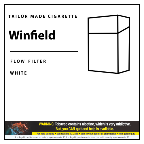 Winfield Flow Filter White