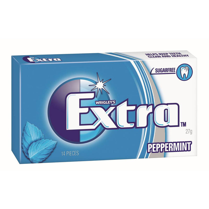 Extra Peppermint Sugar Free Chewing Gum 14pc 27g (or similar)