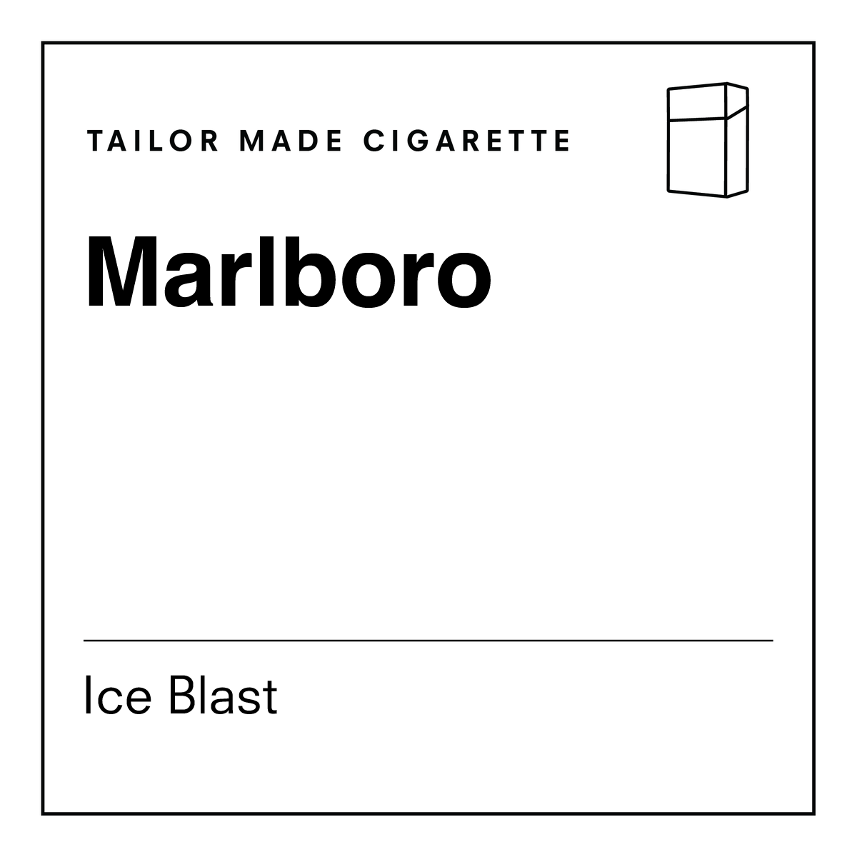 Marlboro Ice Blast Cigarettes