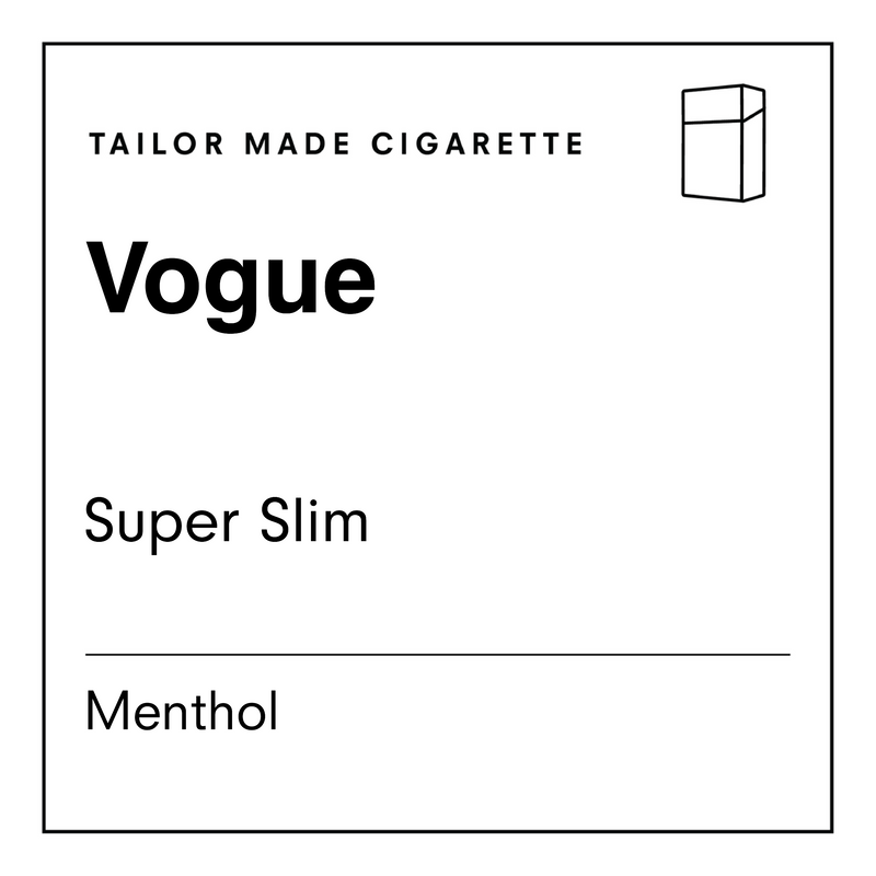 Vogue Superslim Menthol