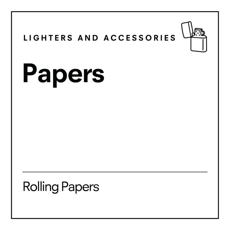 LIGHTERS AND ACCESSORIES. Papers. Rolling Papers