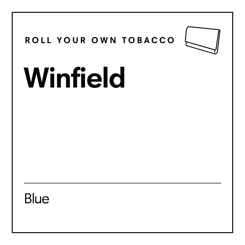 ROLL YOUR OWN TOBACCO. Winfield. Blue