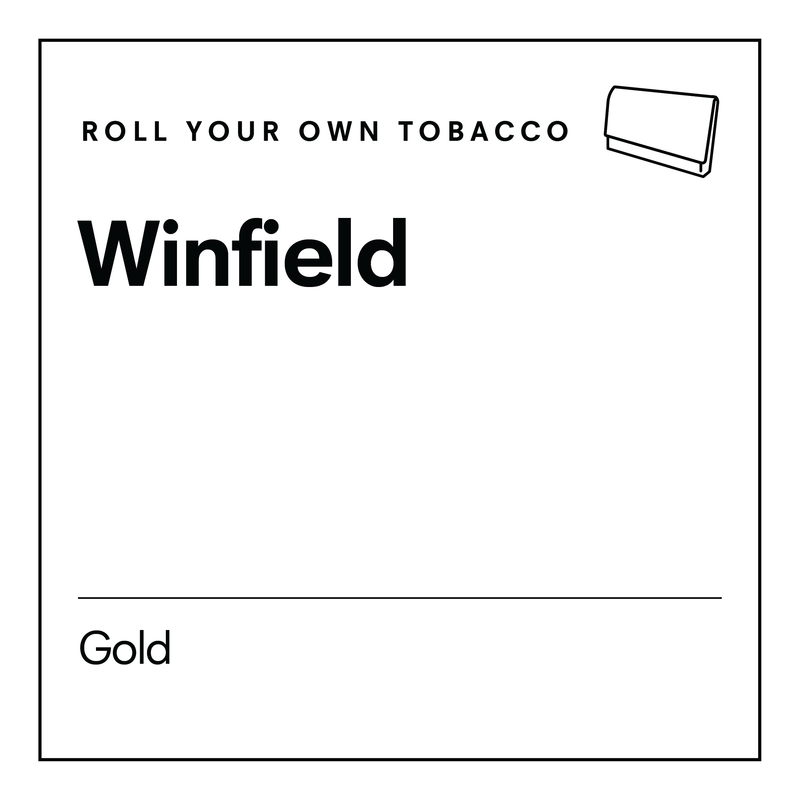ROLL YOUR OWN TOBACCO. Winfield. Gold