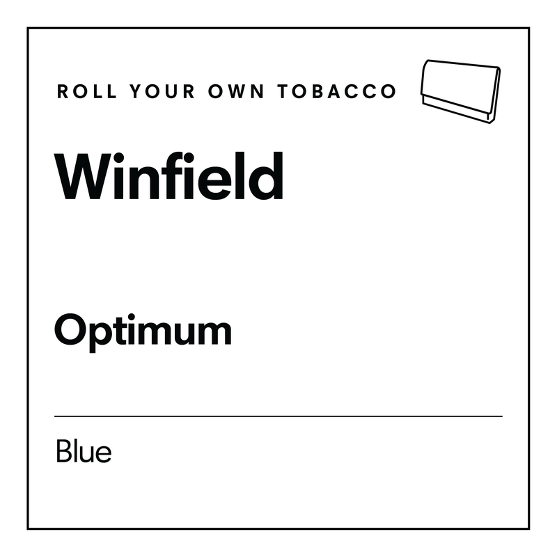 ROLL YOUR OWN TOBACCO. Winfield. Optimum Blue