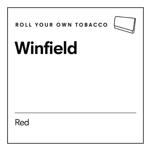 ROLL YOUR OWN TOBACCO. Winfield. Red
